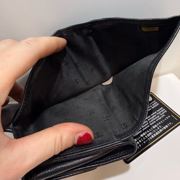 Chanel Black Leather Compact Wallet - Picture 7 of 9